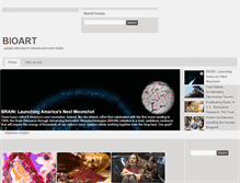 Tablet Screenshot of bioart.medianewsonline.com
