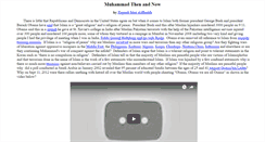 Desktop Screenshot of muhammad.medianewsonline.com